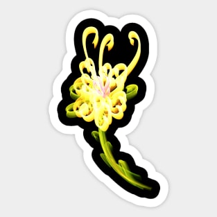 Abstract Flower Sticker